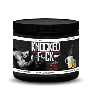 Rich Piana 5% Nutrition Knocked The F*ck Out Sleep Aid.