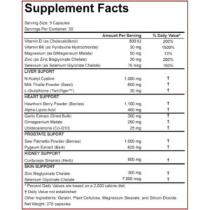 Alternative view of Rich Piana 5% Nutrition Liver & Organ Defender .