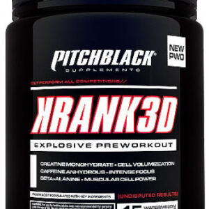 PITCHBLACK SUPPLEMENTS KRANK3D