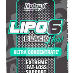 NUTREX RESEARCH LIPO-6 BLACK HERS ULTRA CONCENTRATE